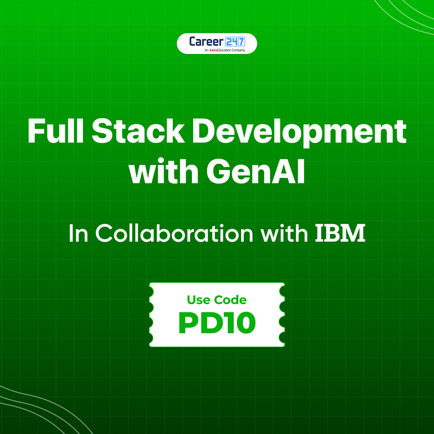 Certification In Full Stack Development with Gen AI