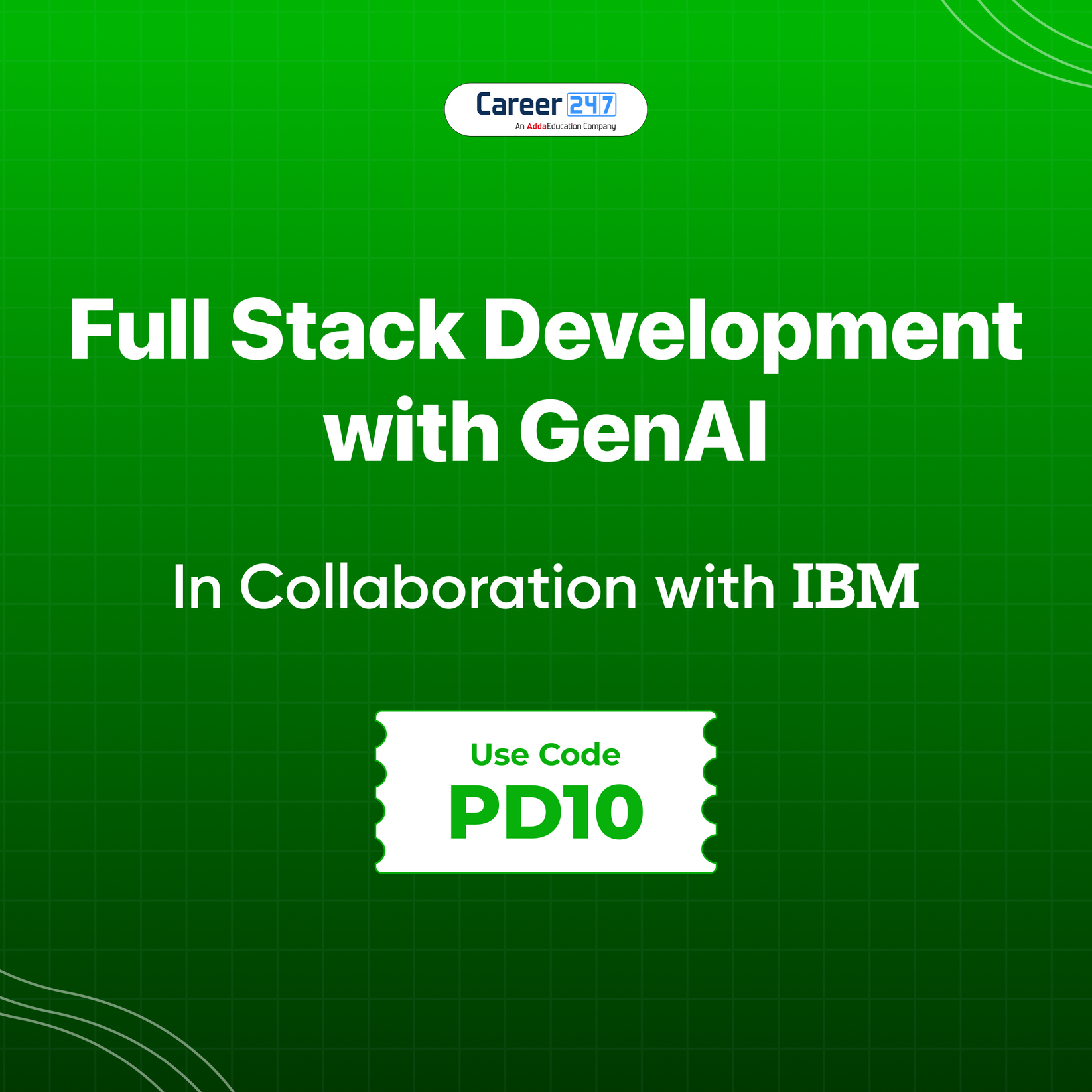 Certification In Full Stack Development with Gen AI – Career247_Store