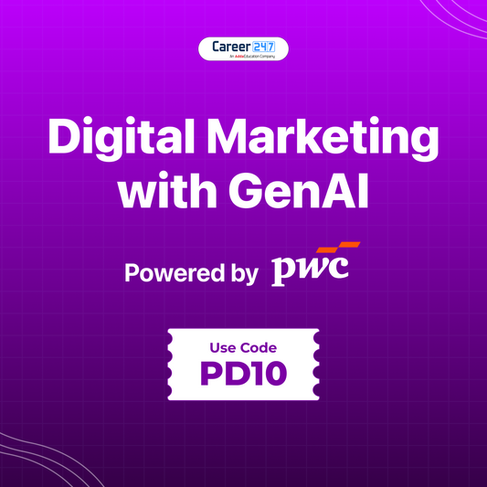 Certification in Gen AI-Powered Digital Marketing, Powered By PwC